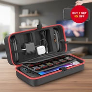 OIVO Portable Case for Nintendo Switch 2, Travel Bag Compatible with Joy-Con and Adapter, Holds 28 G