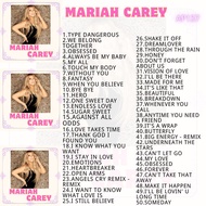 usb pendrive mp3 song album MARIAH CAREY 137 (flash drive) MP3 SONG