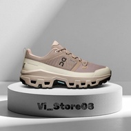 On Cloudrock Low Waterproof Cinder Fog Men's Running Shoes