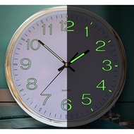 Glow in the dark wall clock in the dark, 30 cm diameter according to the picture