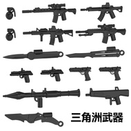 Delta Soldier Minifigure Weapon Accessories Pistol Rifle Model Toy