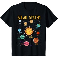 Solar System Planets Kids T-Shirt Space Boys Girls STEM Kids T-Shirt