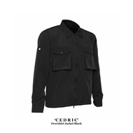 LADS ‘CEDRIC Oversized Jacket Black