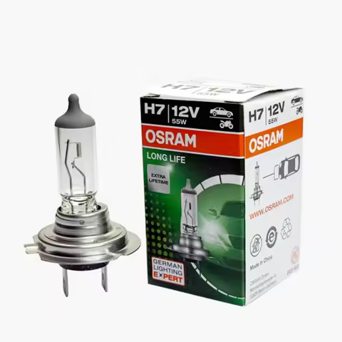 OSRAM 2pcs 10pcs 64210L H7 Car Lamp 12V 55W 3200K White Car Halogen Light Long Life Made in China