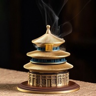 Pembakar Kemenyan Tembaga Gaya Tradisional Cina Baru untuk Kegunaan Rumah, Kemenyan Cendana, Kemenya