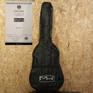 Mito Padded BagPack for 36" to 38" inch Acoustic & Classical Guitar Bag # Gitar Wings Piano Bass Cap