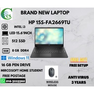 HP 15S-FA2669TU BRAND NEW LAPTOP