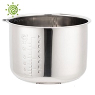 6L Pressure Cooker Inner Pot Rice Pressure Cooker Liner Stainless Steel Inner Pot Minute Pressure Co