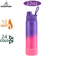 Astar flask 22oz 32oz 40oz Tumbler Hot and Cold Water Bottle Aqua Hydration Spout Lid Wide Mouth