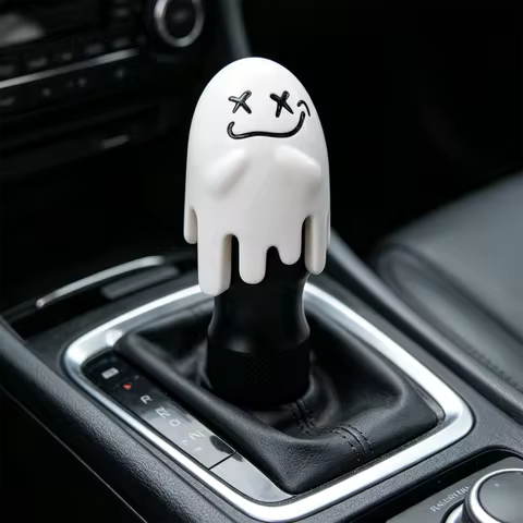 Universal Ghost Gear Shift Knob Night Rider Horror Ghost Gear Shift Lever Drip Ghost