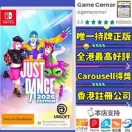 NS Nintendo Switch Just Dance 2026 舞力全開2026 Nintendo Switch 1 2 games 2025 2024 2023 2022 2021