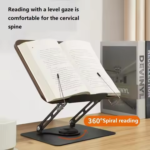 Support De Lecture Livre Rests Book Clamp Reading Stand Reading Book Support Stand for Lying Down Tr
