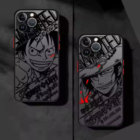 O-One P-PieceS Luffy Phone Case for Apple iPhone 15 16 Pro XS Max 13 14 Plus XR SE 7 8 12 11 Pro plu