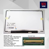 14.0 LED Slim 40pin Laptop Screen for LENOVO Ideapad G400S U460s 20244 Y470P Y480 T420