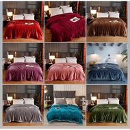 MUJI imported snow velvet blanket, size 2m x 2m3