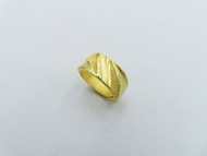 純金9999立體弧線高質感戒指G122(高價買收K金.黃金.鉑金.勞力士)