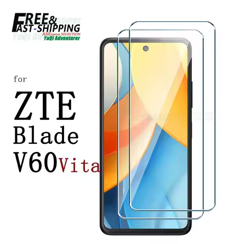 Screen Protector For ZTE Blade V60 Vita 6.6 inch, Tempered Glass HD Crystal 9H Anti Scratch Case Fri