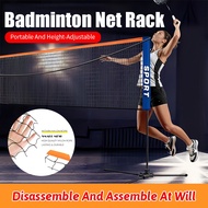 Portable Folding Standard Badminton Net Indoor Outdoor Sports Volleyball Tennis Training Square Nets