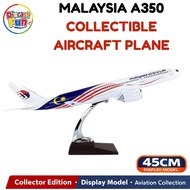 47cm & 42cm Malaysia Airline Airbus A350-900 Diecast Aircraft Model Alloy Airplane Collectible Educa