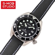 S-MOD Nylon Rubber Watch Strap Band 20mm 22mm Seiko Mod