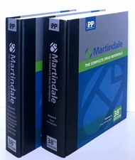 MARTINDALE: THE COMPLETE DRUG REFERENCE (2 VOL/SET) (HARDCOVER) Author: Sean C. Sweetman Ed/Yr: 38/2