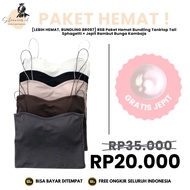 [MORE ECONOMICAL, BUNDLING BR087] SHEWEAR Bundling Tanktop Savings Package SphagettiTALI + Frangipan
