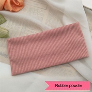 *Ready Stock*European and American Knitted Wide-brimmed Headband Stretchy Soft Running Head Band Ela