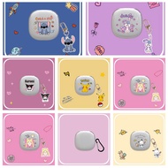 Cartoon Soft Anti-drop Case for Shokz OpenFit 2 T920 TPU Transparent Protective Earphone Casing Shok