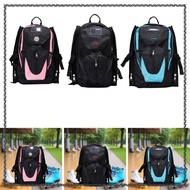 [MCA] Roller Skate Backpack Large Capacity for Kids Skate Accessories Ice Skate Carrier Quad Skate S