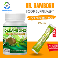 Health Option Dr Sambong Capsule - Dr Sambong for UTi, Kidney Stones, Gallstones, Daily Pain, Back P