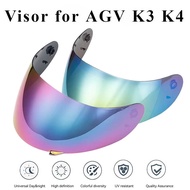 【ReadyStock】Visera Casco Moto Helmet Face Shield visor Windshield for AGV K3 K4 Helmet Visor Sunshie