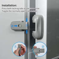 PRADO Child Safety Refrigerator Lock Safety Lock Self Adhesive Cupboard Door Freezer Lock Pengunci Peti Sejuk 安全鎖