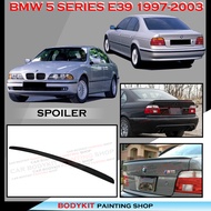 BMW 5 SERIES E39 1997-2003 REAR SPOILER TRUNK SPOILER ROOF WING LIP WITH PAINT PIANO BLACK -MATERIAL