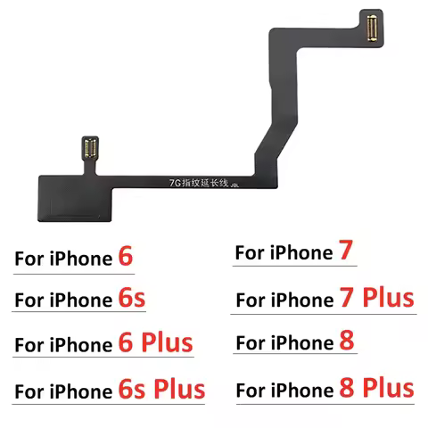 New For Iphone 6 6G 6S 7 7G 8 Plus Home Touch ID Return Fingerprint Button Motherboard Connection Co