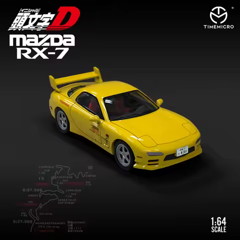 TM 1:64 Dream AE86 Mazda Gifts for Teenagers RX7 Diecast Model Car
