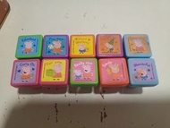 ⚡️正版 Peppa Pig 英文獎勵印章 全套10款 老師/家長必備粉紅豬小妹印仔（不議價/只限順豐到付）