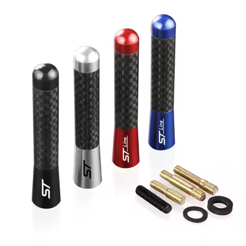 For Ford ST Fiesta Focus Mk2 3 4 Edition Mondeo Fusion Ecosport 8cm Car Roof Enhanced Signal Aerial 