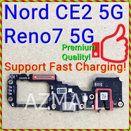 (65W VOOC) NEW ORI Charging Port IC SUB Board MIC Oppo Reno7 5G / Oneplus Nord CE 2 / CPH2371 IV2201