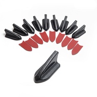 10pcs/lot Car Bumper Canard Fin Diffuser Windshield Roof Spoiler Vortex Generator Universal