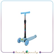 *COD* BF- M95 Mainan Otopet Scooter Anak Otoped Kumbang Skuter Anak Roda 3 Bisa Lipat Lampu LED Roda