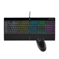 【CORSAIR 海盜船】 K55 RGB PRO  電競鍵盤+ KATAR PRO 有線滑鼠 鍵鼠組