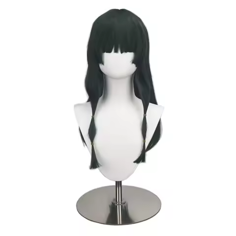 Anime Maomao Cosplay Wig Long Dark Green Mao Mao Wigs Heat Resistant Synthetic Hair Maomao Cosplay W