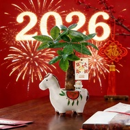 [in stock] 2026New "Instant Success" Pony Flower Pot, Hand-painted Creative Succulent Planter, Ceram