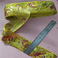 Vintage Waistnut Embroidered Shoe Materials - Sequin Ribbon Lace for Clothing Accessories