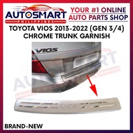 Toyota Vios 2013-2022 (Gen 3/4) Chrome Trunk/Rear Bumper Garnish Accessories Accessory