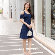 [Darin] Ida dress  เดรสทำงาน ออกงาน ดีไซน์จัเข้ารูปตามสัดส่วน ทรงสวย ส่งฟรีมีเก็บปลายทาง