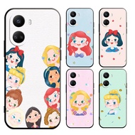 Huawei Y6 Y7 Y6S PRO Y7A Y6P Y9S Y9 Prime 2018 2019 Disney princess Matte Case Soft Cover