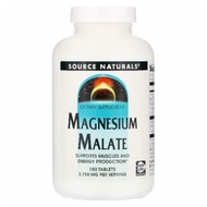 MAGNESIUM MALATE, SOURCE NATURALS, 180 TABLET