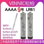 Vinnic Pine Cypress No. 9 Battery No. 4a Small aaaa No. 9 Suitable for Huawei Microsoft surfacePro3 