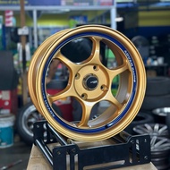 [1 SET] Advan Racing Advan RG1 Sport Rim 15x7 4H114.3 ET38 JDM Lightweight Wheel Gold THAILAND SPEC